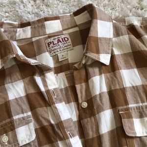 Plaid Old Navy flannel button up